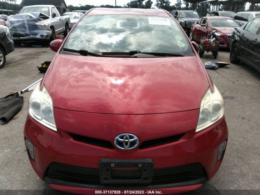 2013 TOYOTA PRIUS ONE/TWO/THREE/FOUR/FIVE - JTDKN3DU3D0338863
