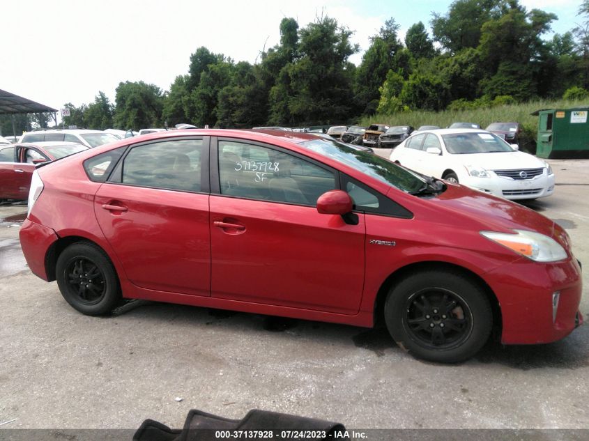 2013 TOYOTA PRIUS ONE/TWO/THREE/FOUR/FIVE - JTDKN3DU3D0338863