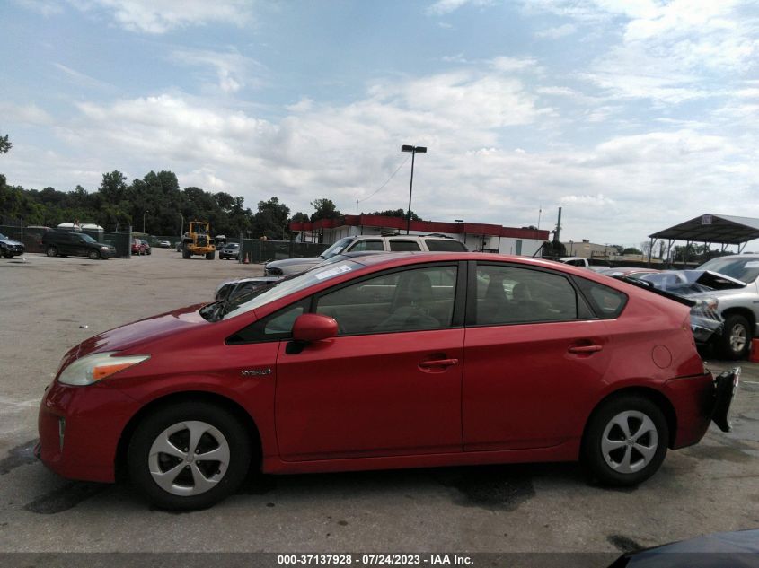 2013 TOYOTA PRIUS ONE/TWO/THREE/FOUR/FIVE - JTDKN3DU3D0338863