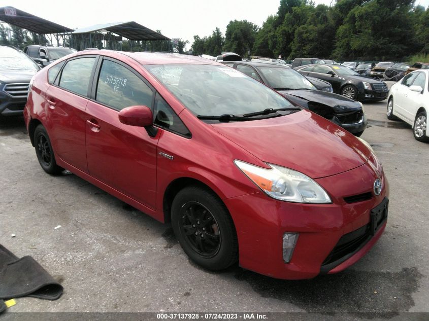 2013 TOYOTA PRIUS ONE/TWO/THREE/FOUR/FIVE - JTDKN3DU3D0338863