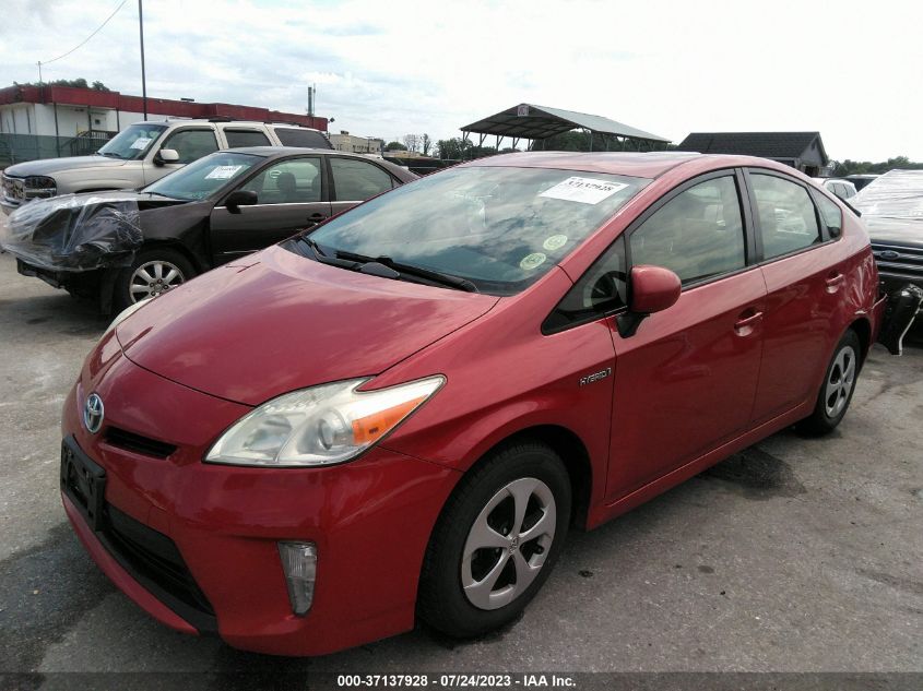 2013 TOYOTA PRIUS ONE/TWO/THREE/FOUR/FIVE - JTDKN3DU3D0338863