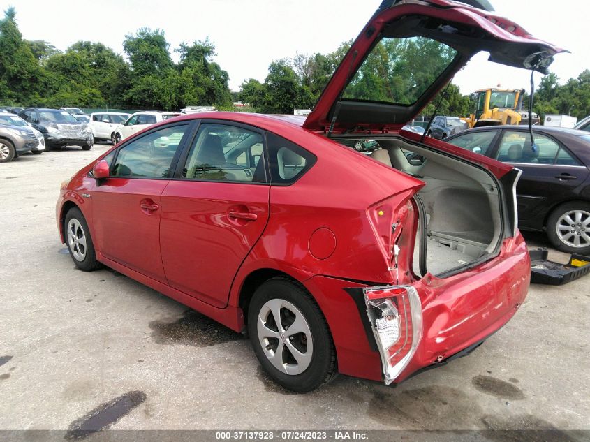 2013 TOYOTA PRIUS ONE/TWO/THREE/FOUR/FIVE - JTDKN3DU3D0338863