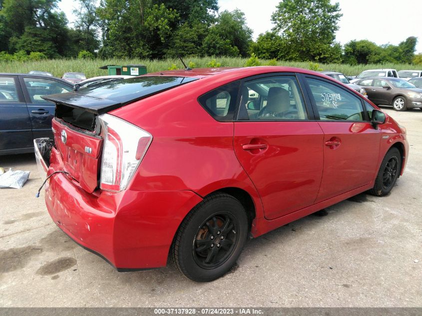 2013 TOYOTA PRIUS ONE/TWO/THREE/FOUR/FIVE - JTDKN3DU3D0338863