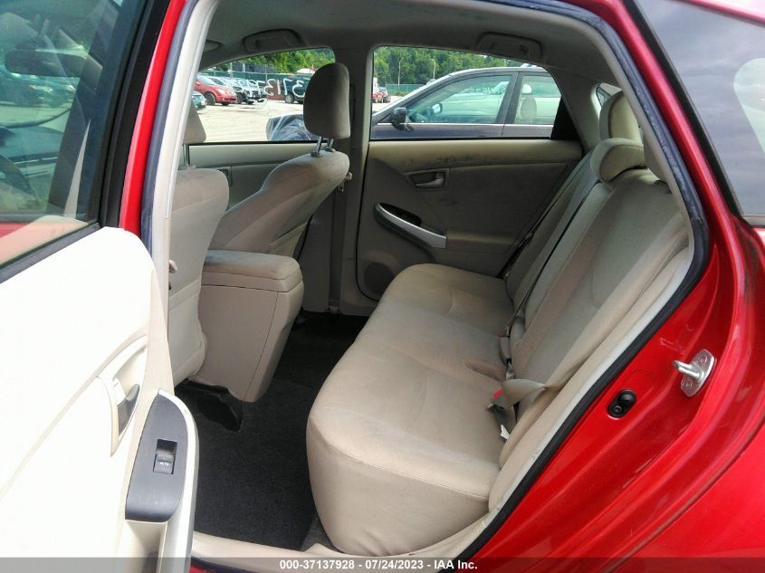2013 TOYOTA PRIUS ONE/TWO/THREE/FOUR/FIVE - JTDKN3DU3D0338863