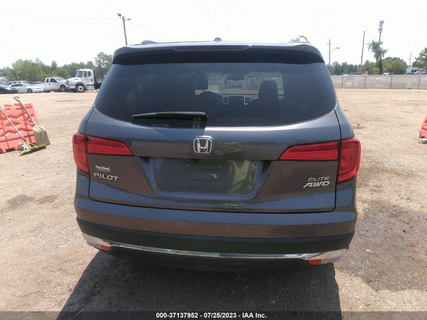 2016 HONDA PILOT ELITE - 5FNYF6H04GB116922