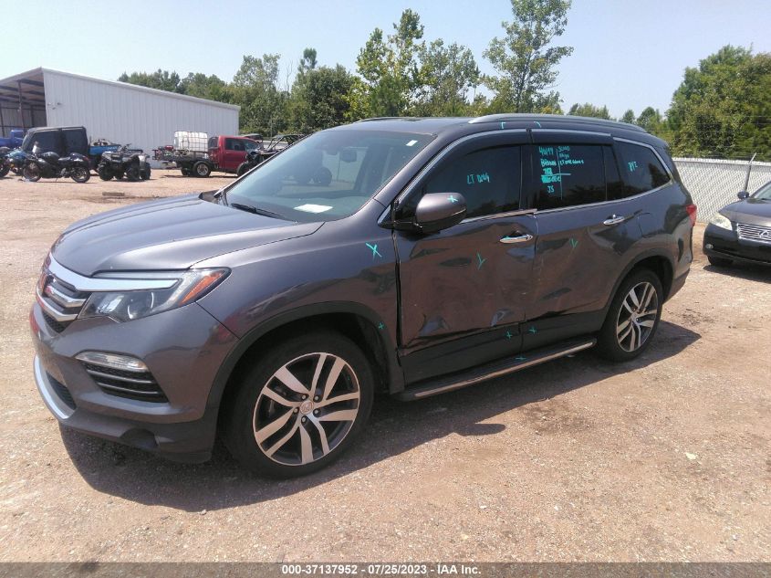 2016 HONDA PILOT ELITE - 5FNYF6H04GB116922