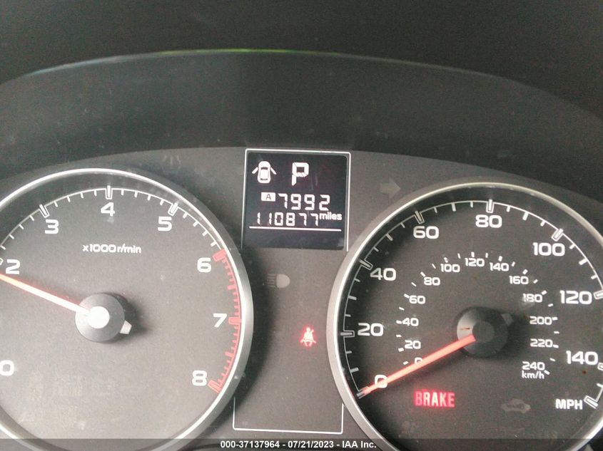2013 SUBARU OUTBACK 2.5I PREMIUM - 4S4BRBCC4D3227840