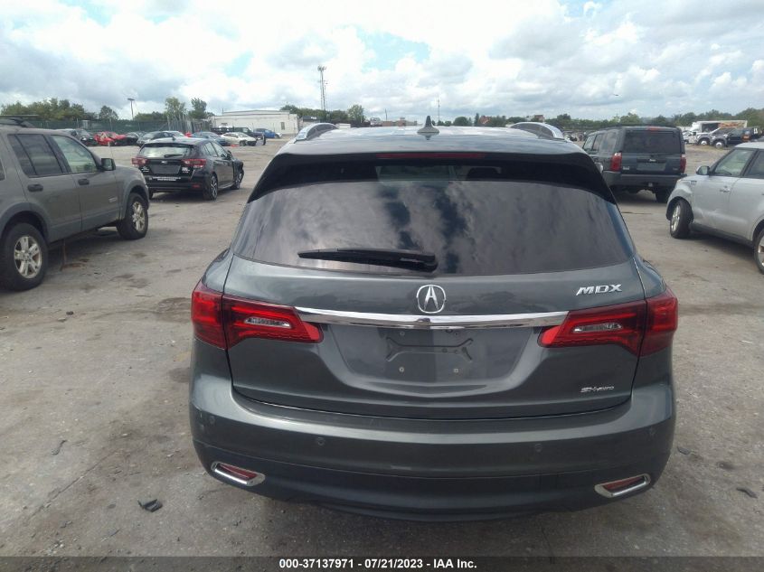 2015 ACURA MDX ADVANCE - 5FRYD4H85FB016003