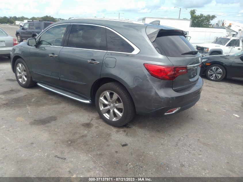 2015 ACURA MDX ADVANCE - 5FRYD4H85FB016003