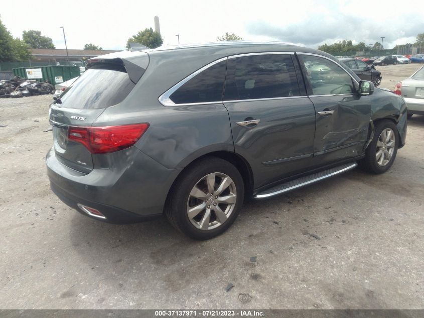 2015 ACURA MDX ADVANCE - 5FRYD4H85FB016003