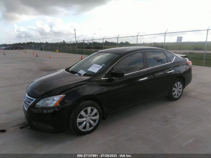 2013 NISSAN SENTRA S/SV/SR/SL - 1N4AB7AP4DN909327