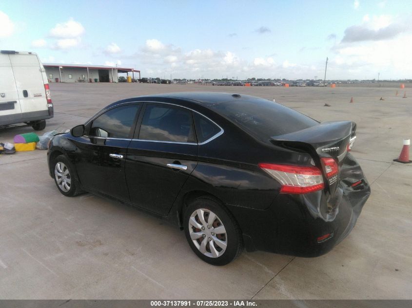 2013 NISSAN SENTRA S/SV/SR/SL - 1N4AB7AP4DN909327