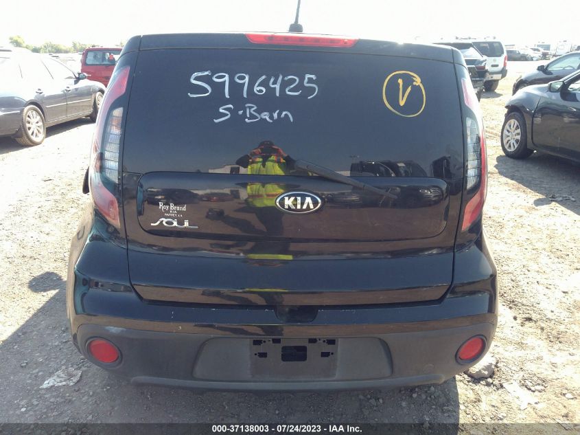 2017 KIA SOUL BASE - KNDJN2A25H7466107