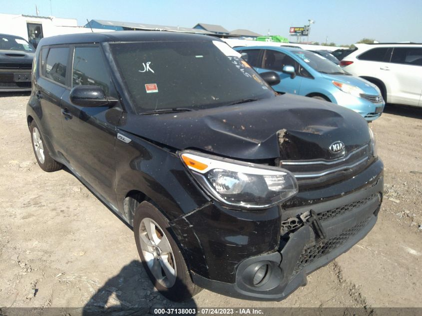 2017 KIA SOUL BASE - KNDJN2A25H7466107