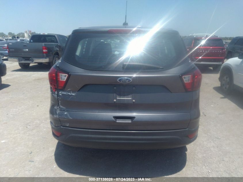 2019 FORD ESCAPE S - 1FMCU0F70KUC52649