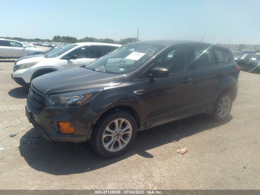 2019 FORD ESCAPE S - 1FMCU0F70KUC52649