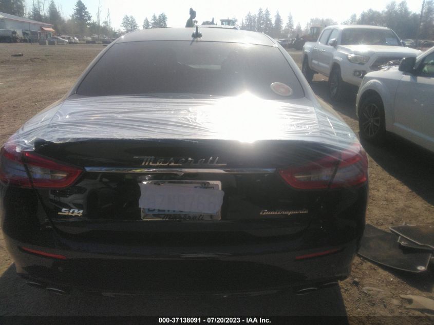 2017 MASERATI QUATTROPORTE S Q4 GRANLUSSO ZAM56RRL6H1238202