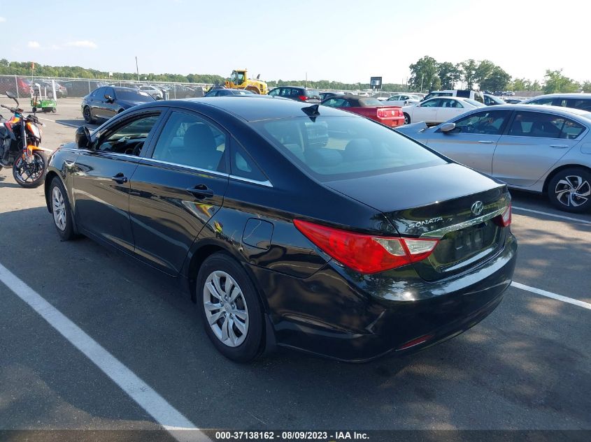 2013 HYUNDAI SONATA GLS PZEV - 5NPEB4AC9DH524756