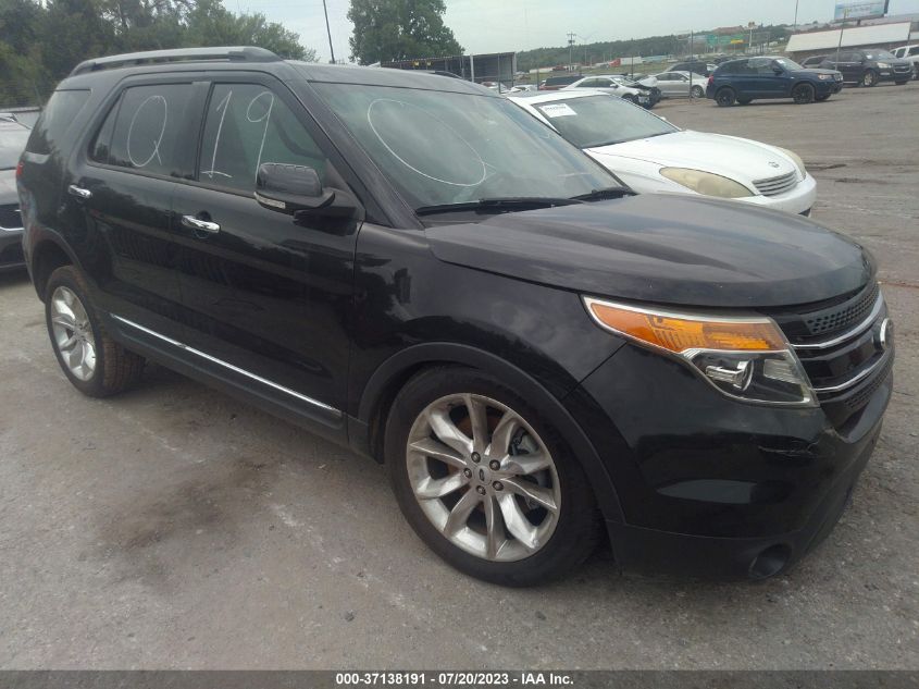 2013 FORD EXPLORER LIMITED - 1FM5K7F81DGB33364