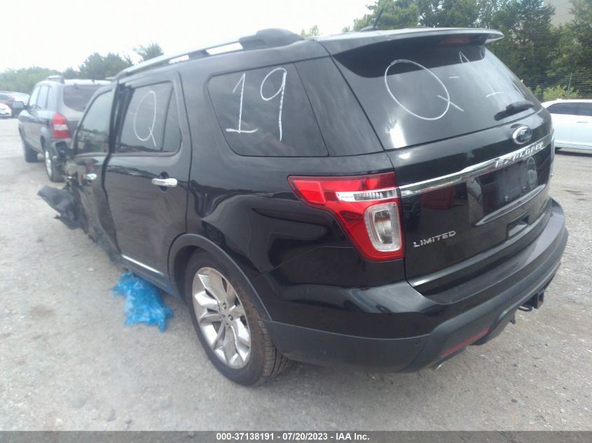 2013 FORD EXPLORER LIMITED - 1FM5K7F81DGB33364