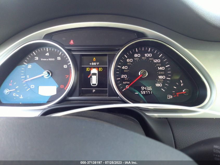 2014 AUDI Q7 3.0T PREMIUM PLUS - WA1LGAFE9ED005564