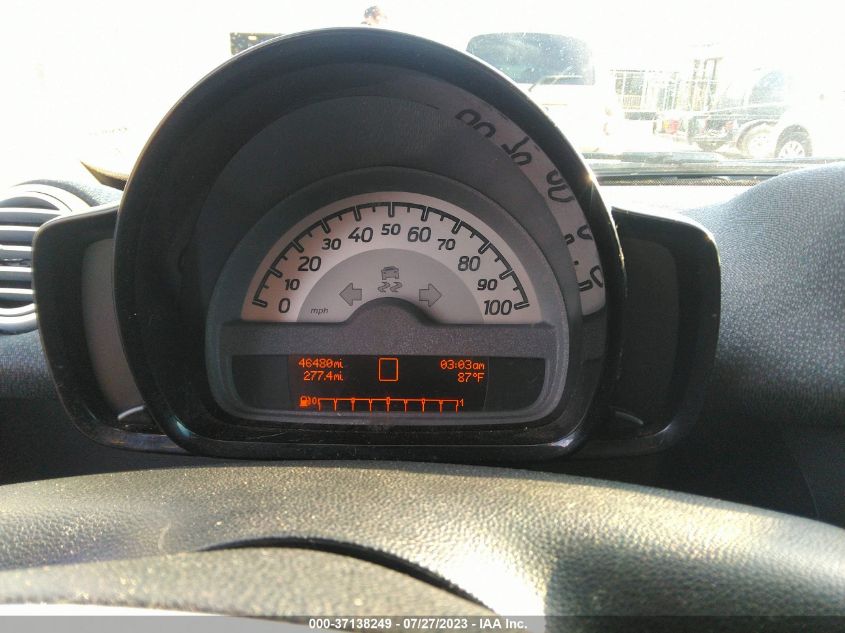 2015 SMART FORTWO PASSION/PURE WMEEJ3BA2FK820329