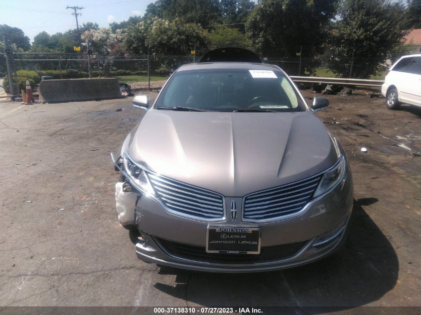 2016 LINCOLN MKZ - 3LN6L2JK1GR600108