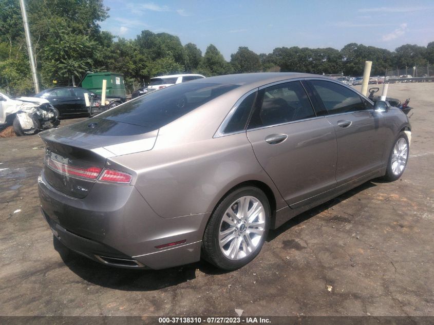 2016 LINCOLN MKZ - 3LN6L2JK1GR600108
