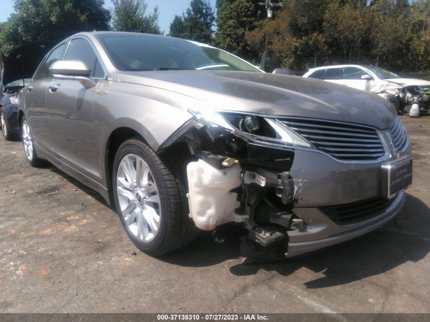 2016 LINCOLN MKZ - 3LN6L2JK1GR600108