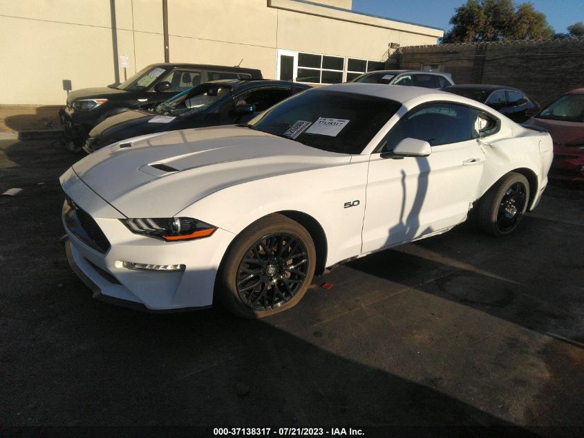 1FA6P8CF0J5105104 2018 FORD MUSTANG, photo no. 2