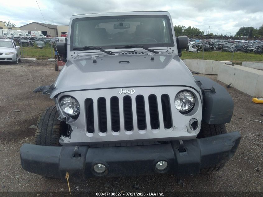 2015 JEEP WRANGLER SPORT - 1C4AJWAG6FL502647