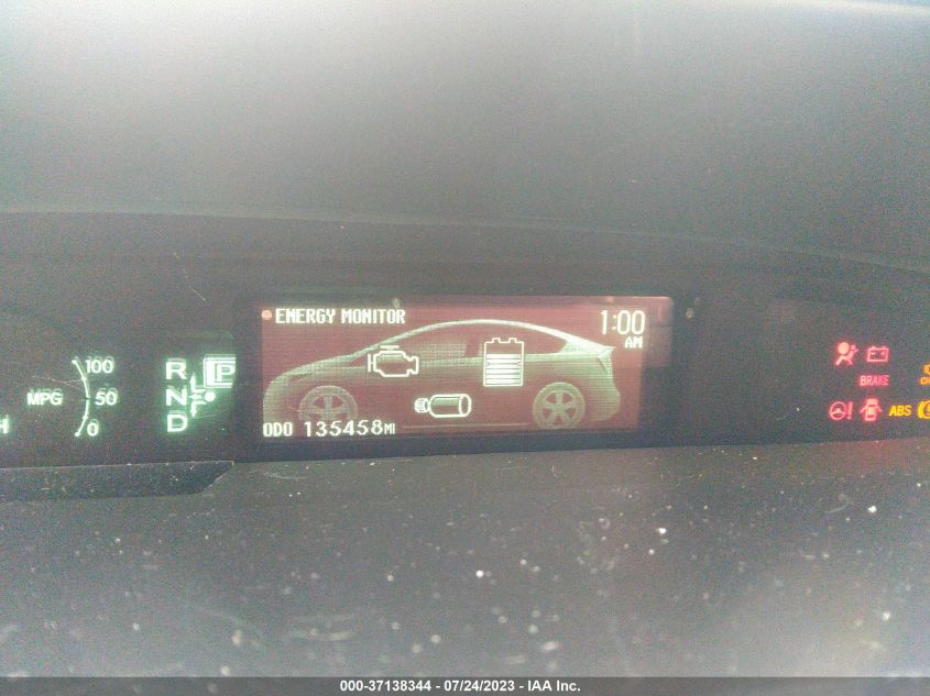 2015 TOYOTA PRIUS FOUR - JTDKN3DU2F0416195