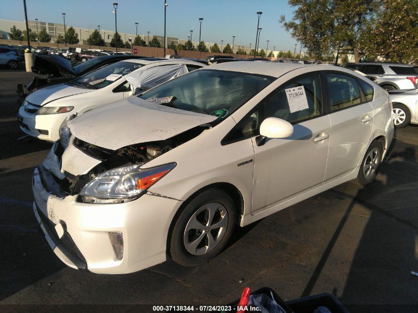 2015 TOYOTA PRIUS FOUR - JTDKN3DU2F0416195