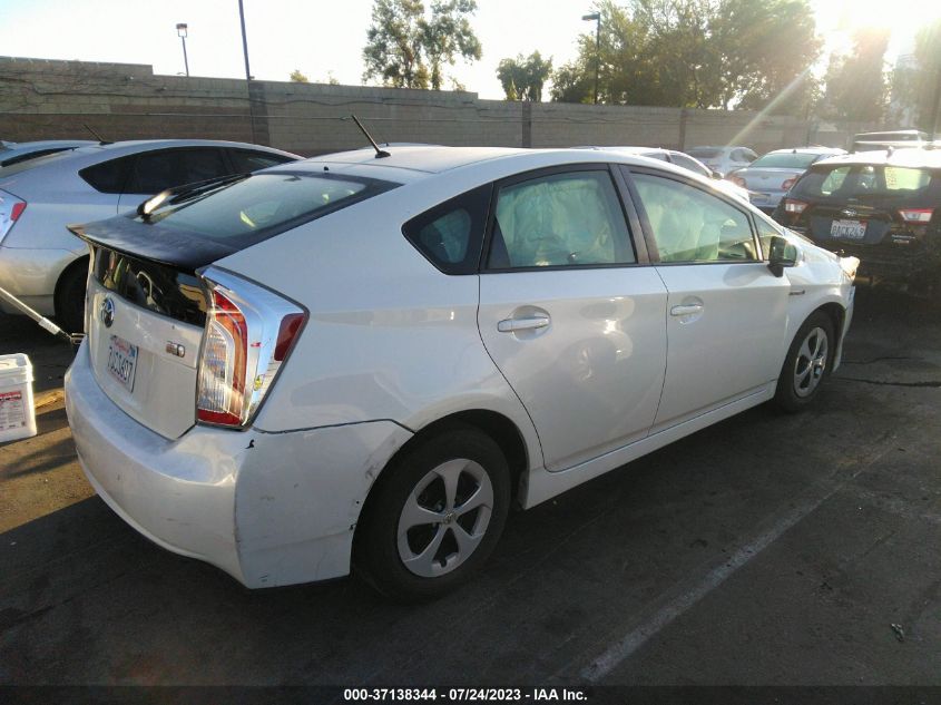2015 TOYOTA PRIUS FOUR - JTDKN3DU2F0416195