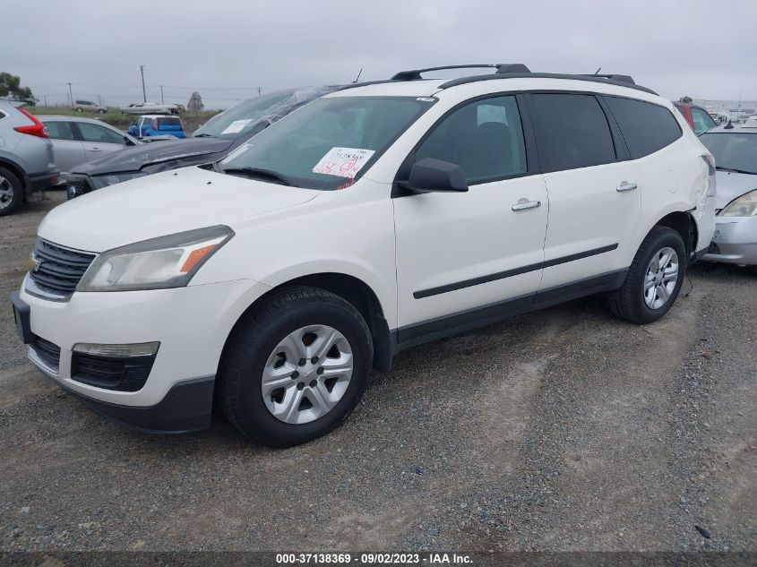 2013 CHEVROLET TRAVERSE LS - 1GNKRFED6DJ217329