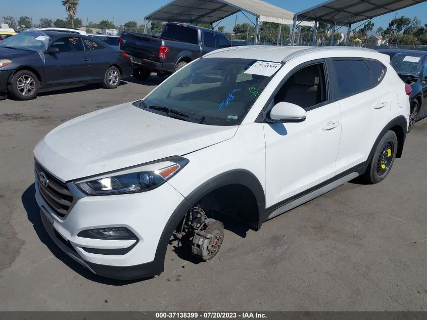 2017 HYUNDAI TUCSON LIMITED/SPORT AND ECO/SE - KM8J3CA27HU466912