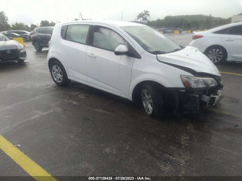 2017 CHEVROLET SONIC - 1G1JG6SH3H4166824
