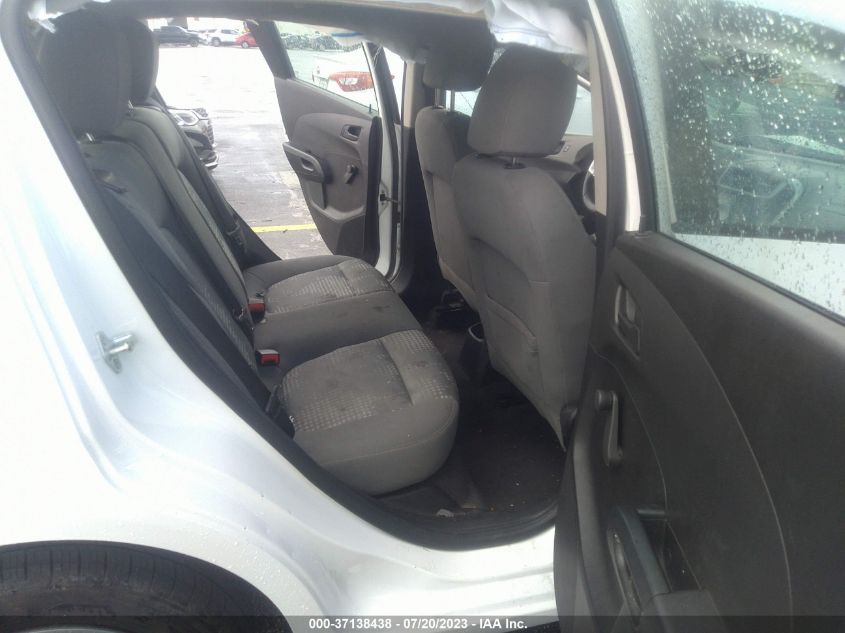 2017 CHEVROLET SONIC - 1G1JG6SH3H4166824