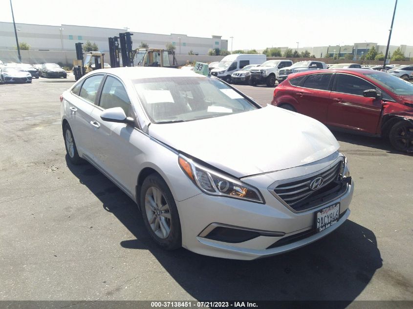 2016 HYUNDAI SONATA 2.4L SE - 5NPE24AF7GH332170