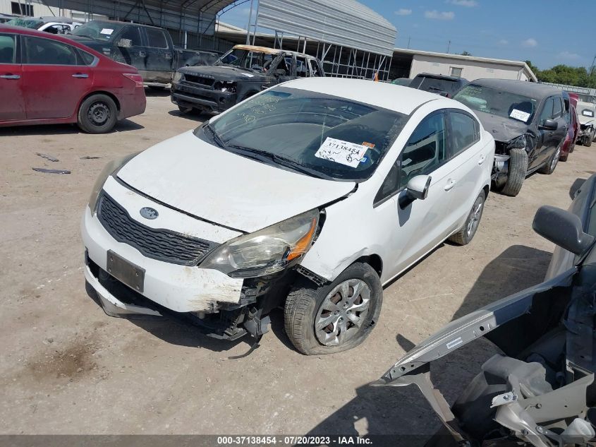 2013 KIA RIO LX - KNADM4A39D6274190
