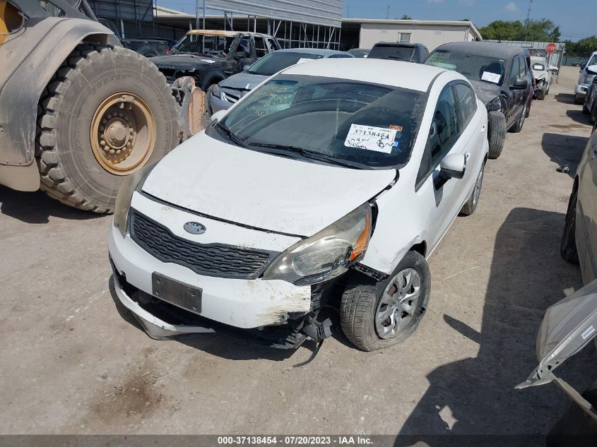 2013 KIA RIO LX - KNADM4A39D6274190