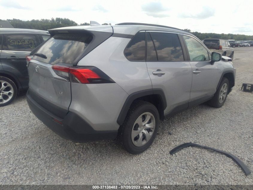 2021 TOYOTA RAV4 LE - 2T3H1RFV4MW129948