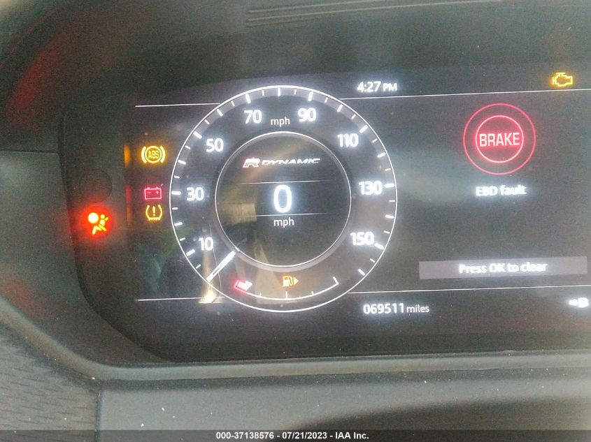 2018 LAND ROVER RANGE ROVER VELAR R-DYNAMIC SE - SALYL2RX6JA753414