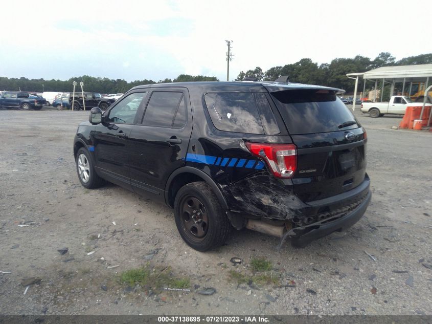2019 FORD POLICE INTERCEPTOR 1FM5K8AR6KGB44816