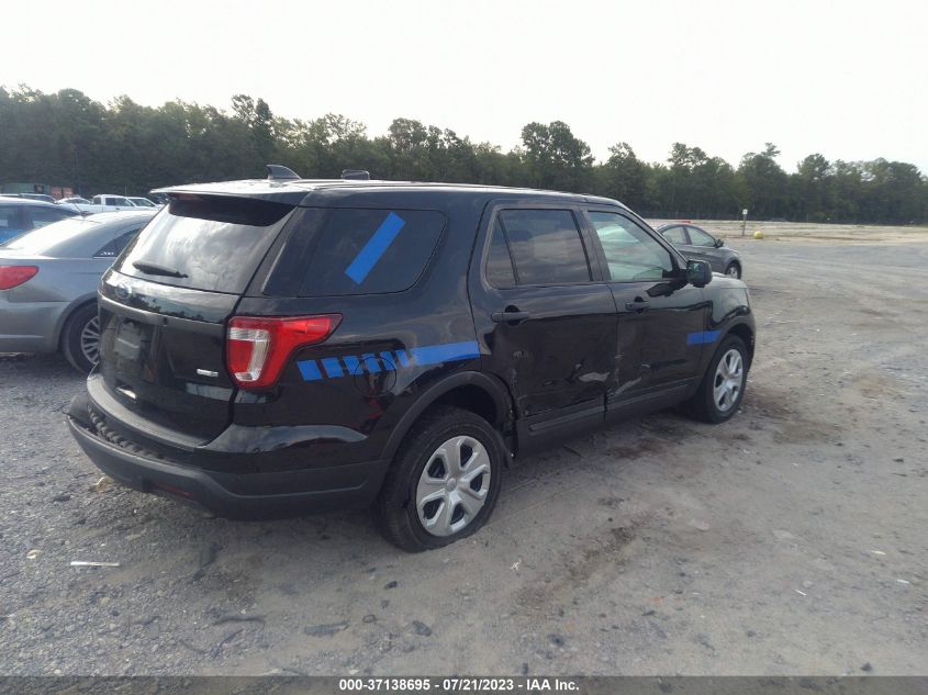 2019 FORD POLICE INTERCEPTOR 1FM5K8AR6KGB44816