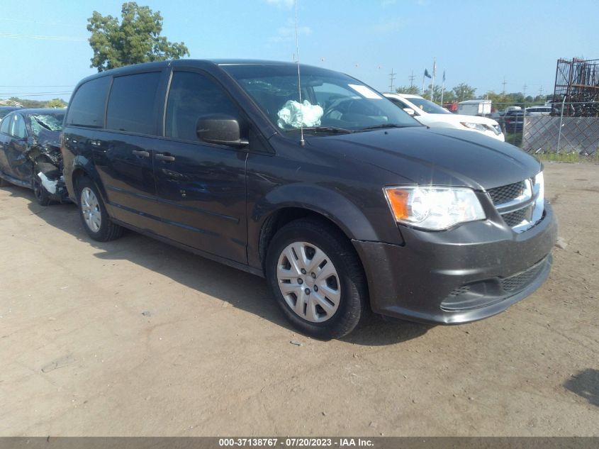 2015 DODGE GRAND CARAVAN SE - 2C4RDGBG7FR507717