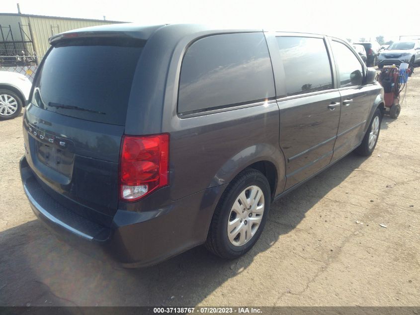 2015 DODGE GRAND CARAVAN SE - 2C4RDGBG7FR507717