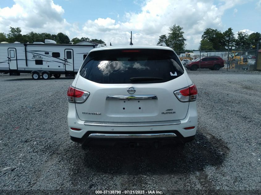 2015 NISSAN PATHFINDER PLATINUM - 5N1AR2MM8FC666500