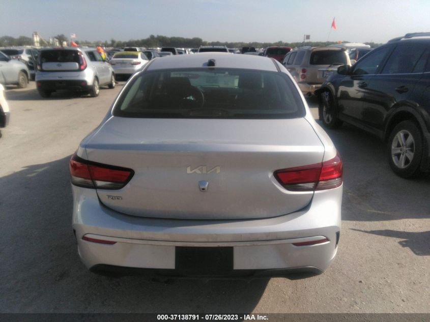 2022 KIA RIO LX - 3KPA24AD8NE463784