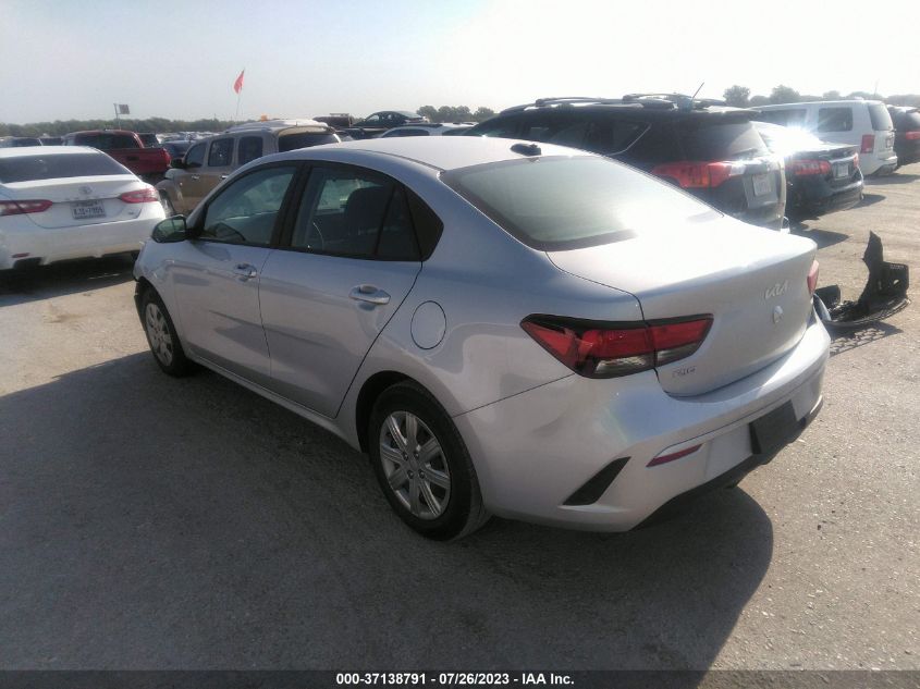 2022 KIA RIO LX - 3KPA24AD8NE463784